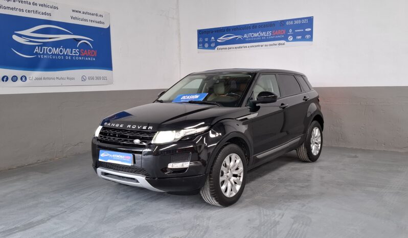 
								range rover  evoque completo									